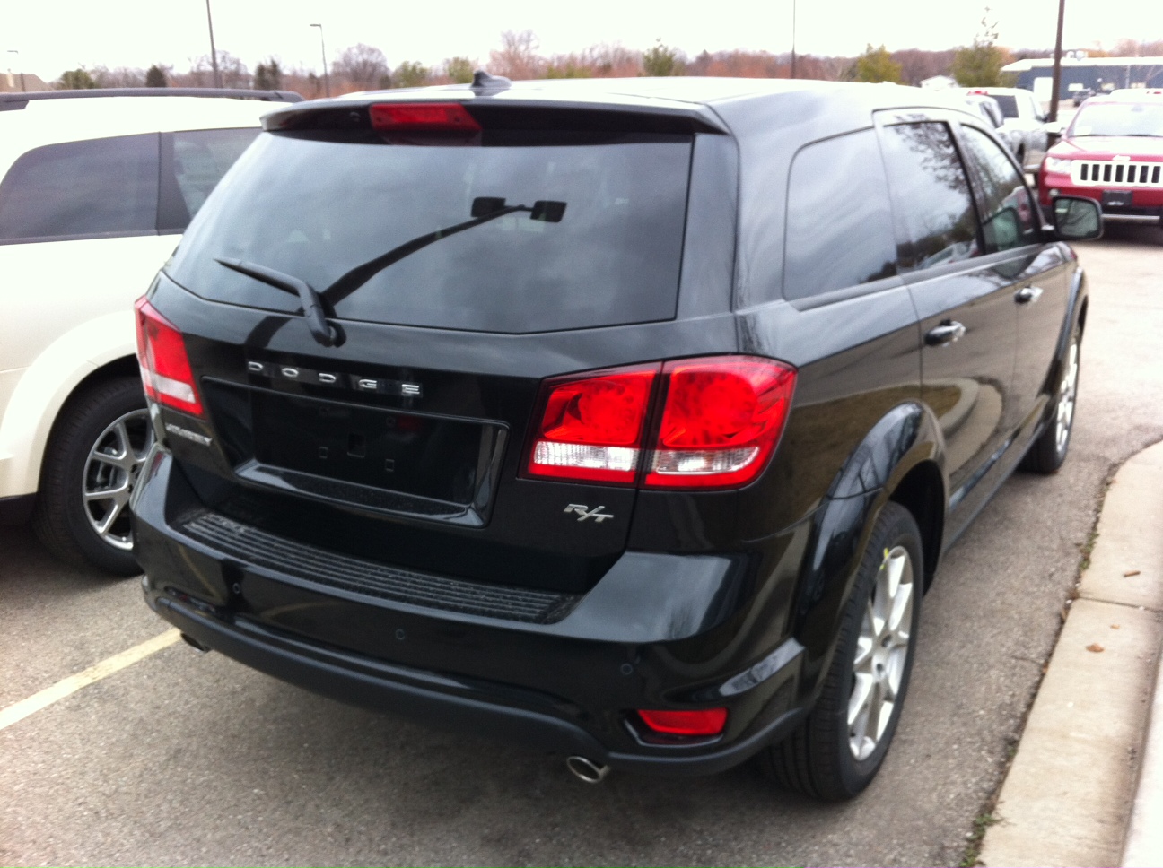 black dodge journey 2012