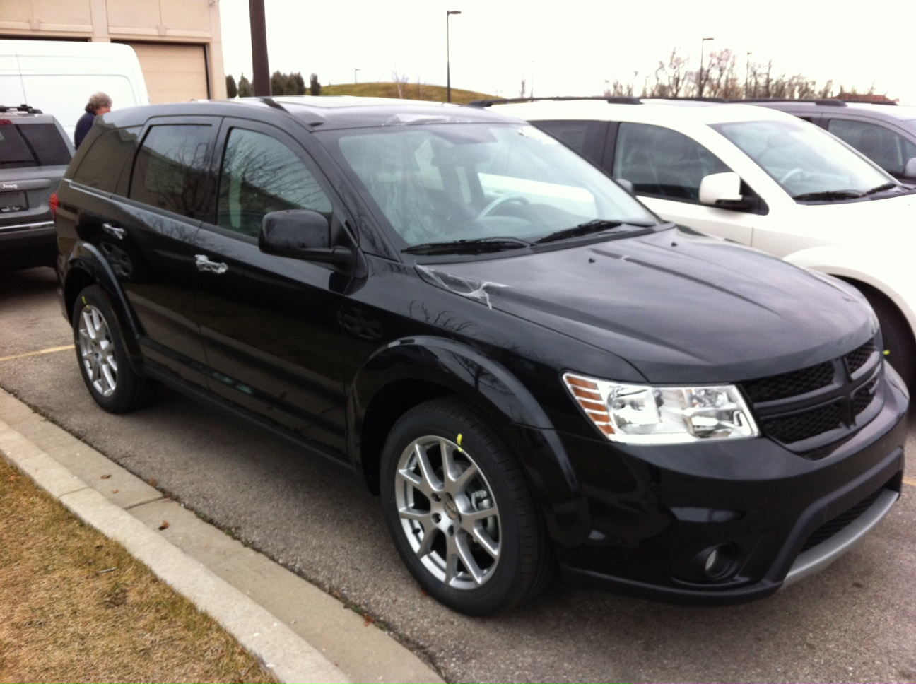 black dodge journey 2012