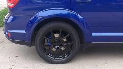 Painted calipers rear