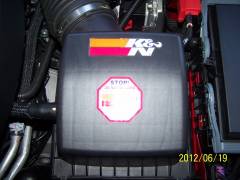 New K&N Filter Install - Warning to Oil Change Sales