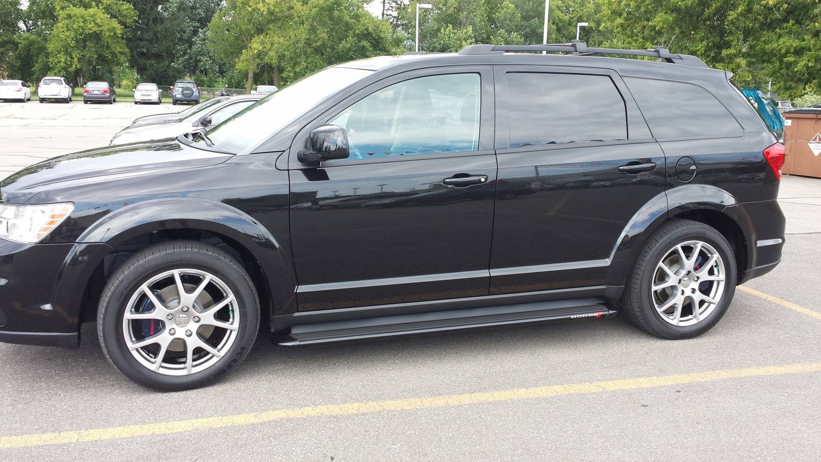 my 2013 black journey r/t rallye