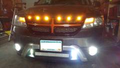 New DRL with marker and fog lights turned on
