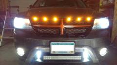 New DRL with fogs and low beams
