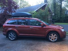 Journey with Mopar/Thule Roof Carrier