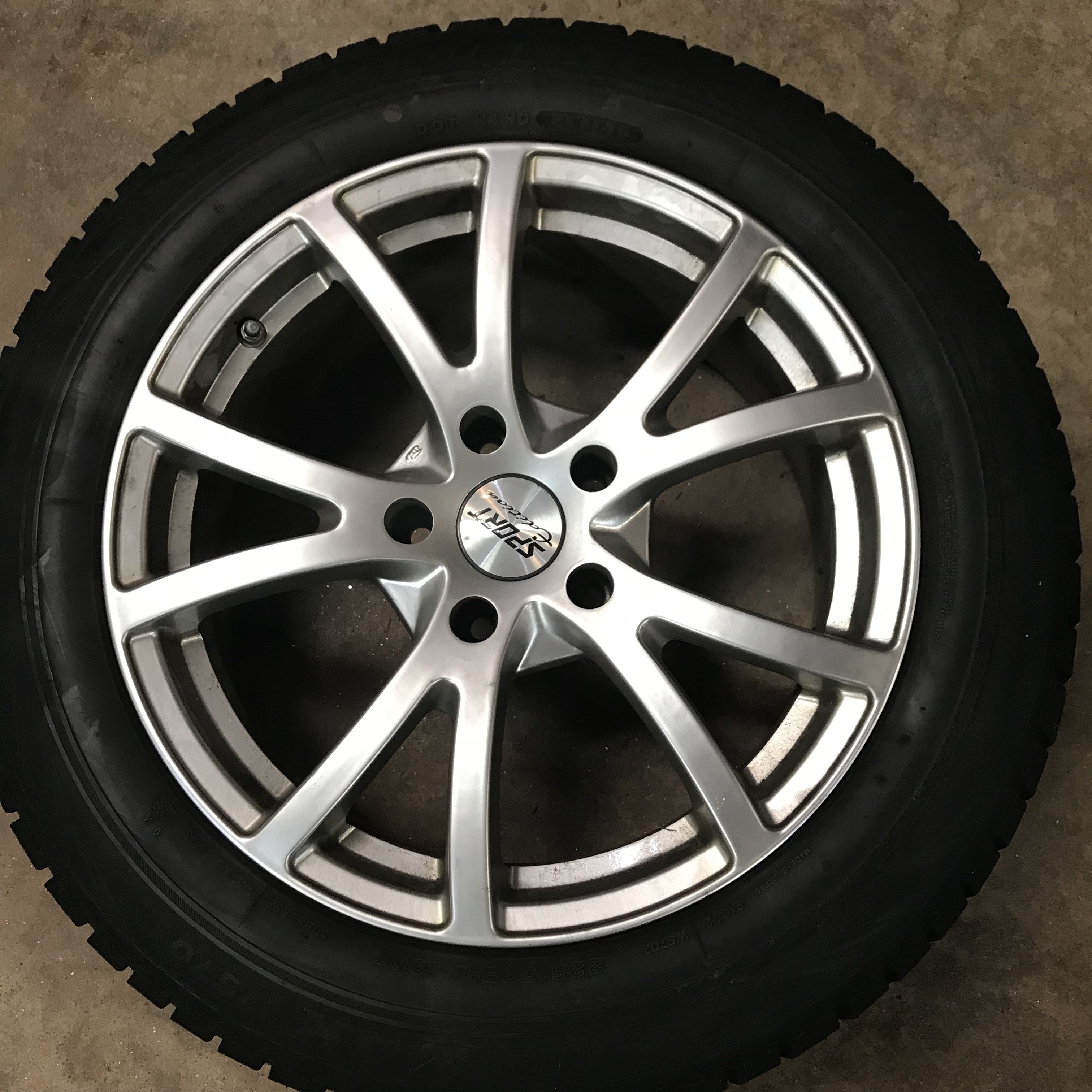 dodge journey winter tires and rims