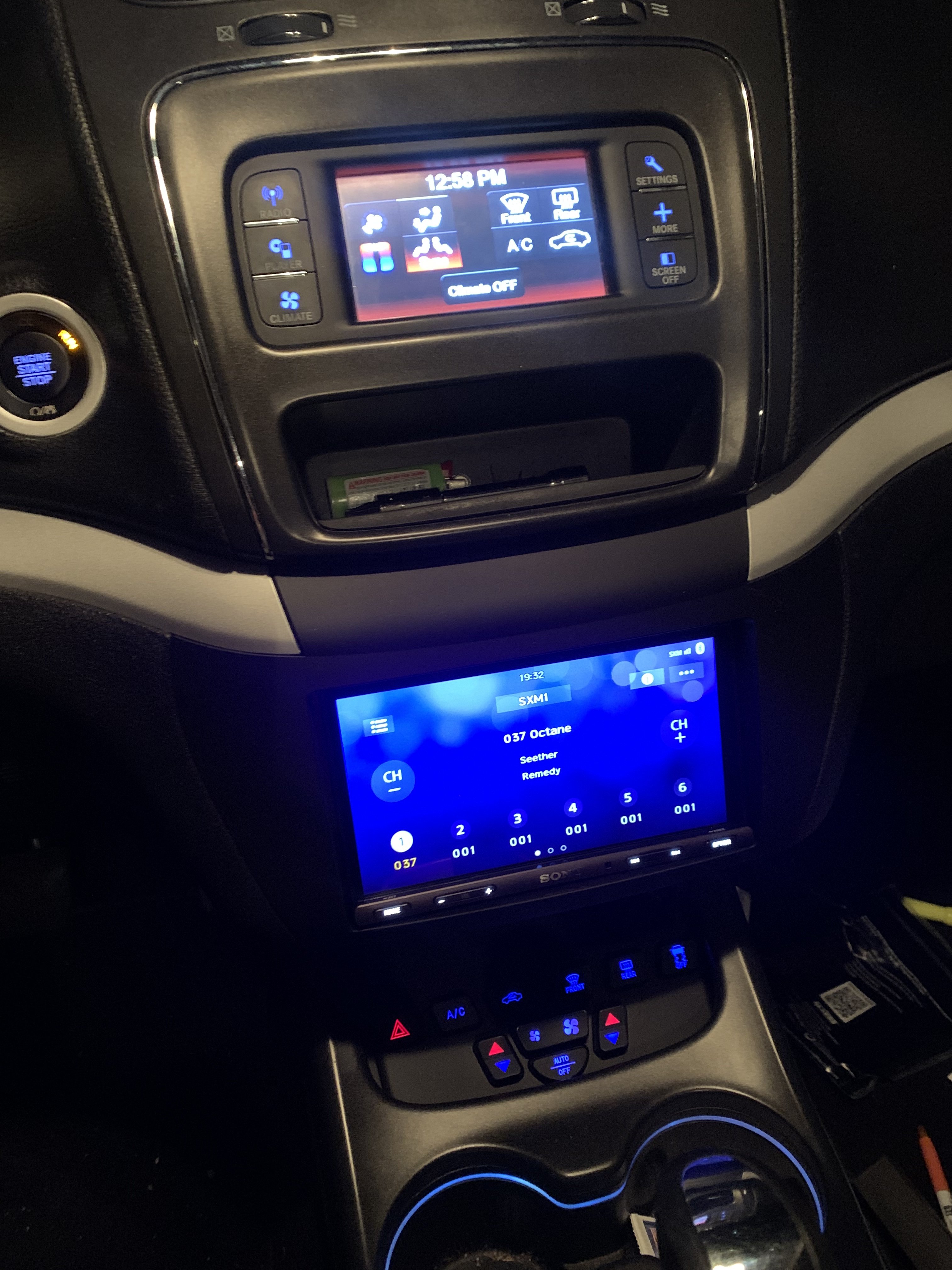 dodge journey siriusxm radio