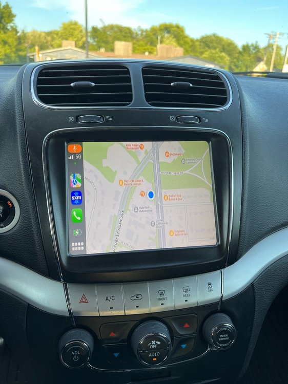 2020 dodge journey crossroad apple carplay